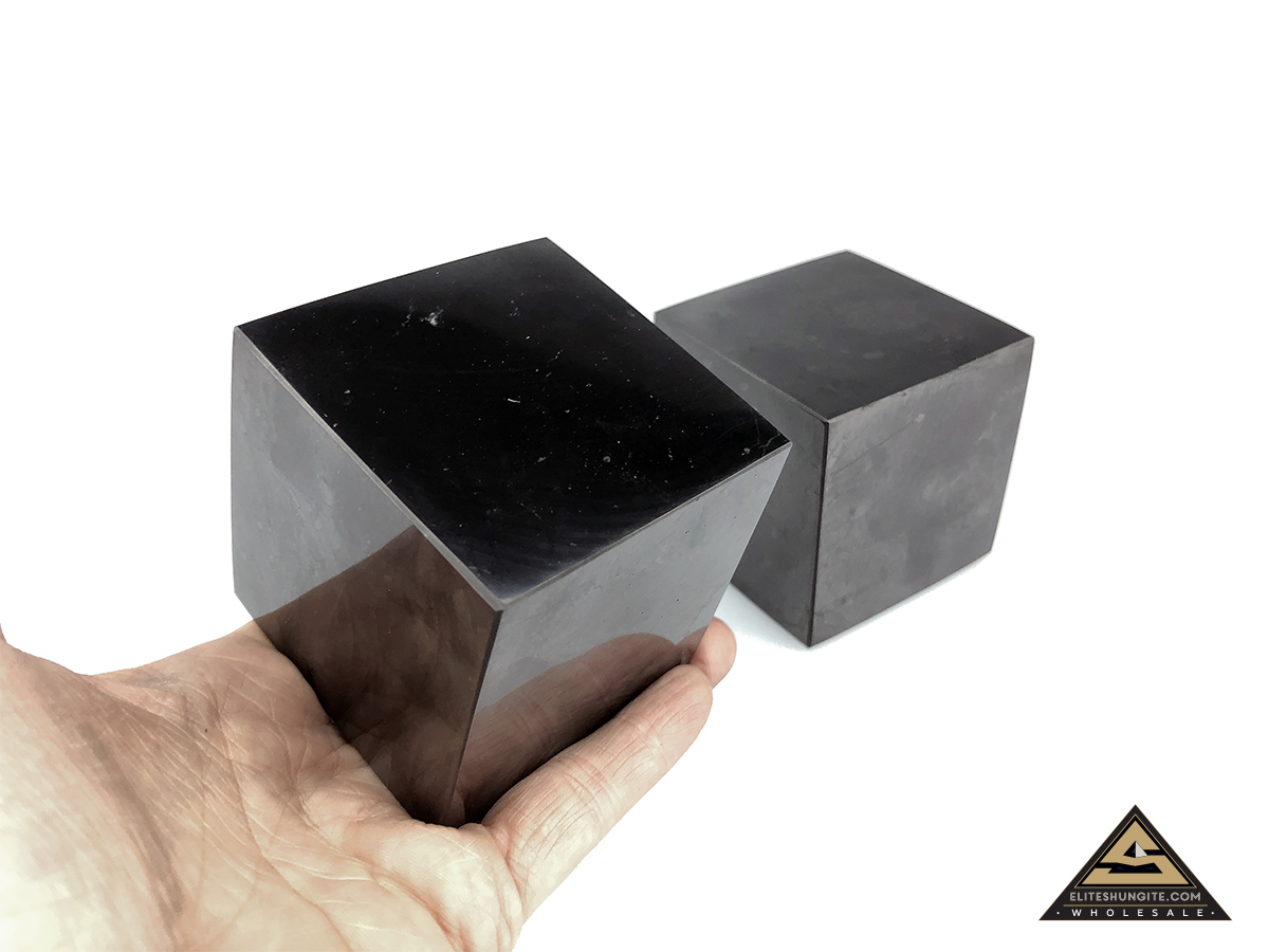 Cube 6 cm by eliteshungite.com