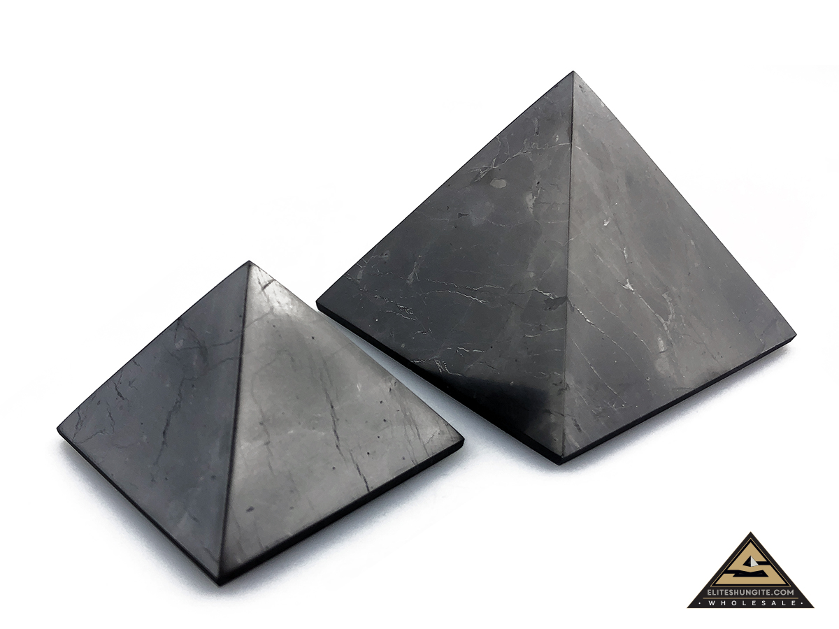 Pyramid 12 x 12 cm by eliteshungite.com