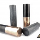 Pharaohs cylinders with copper coating shungite by eliteshungite.com