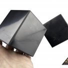 Cube 6 cm cut base by eliteshungite.com