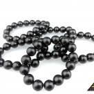 Bracelet round bead 12 mm on rubber band by eliteshungite.com